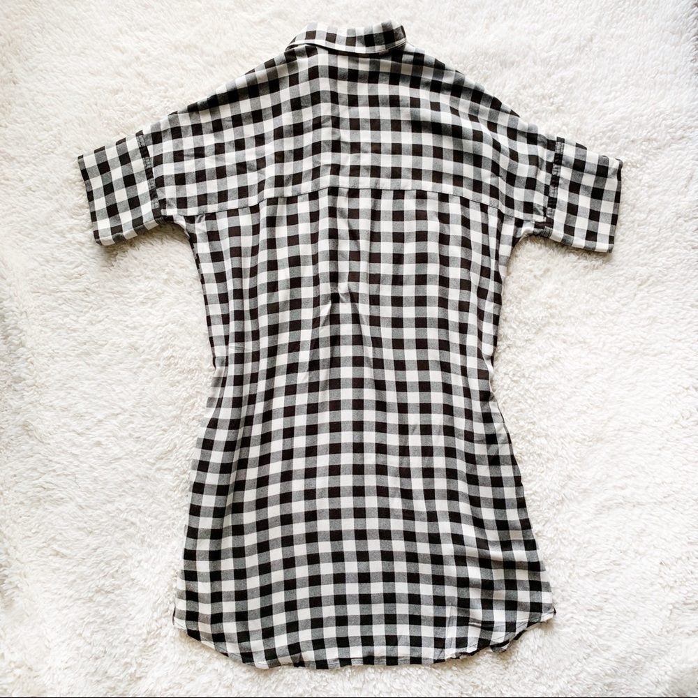 🌵 Madewell Checkered Courier Dress size XS 🌵 - Picture 3 of 8